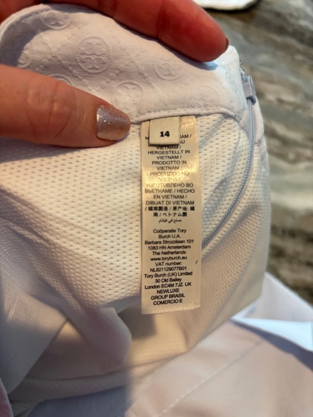 Tory Burch T Monogram Golf Skort Size 14